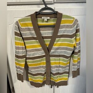 Banana Republic Striped Cardigan